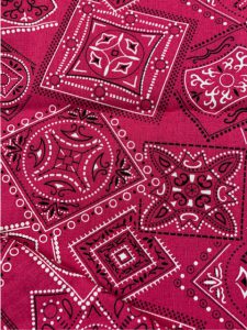 869 pink bandana