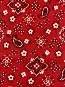 867 red bandana