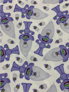 920 Trolls purple